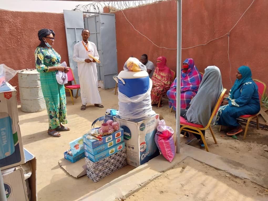 Remise des kits  aux bénéficiaires dans la province de Barh - El- Gazel