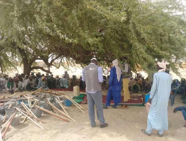 Remise des kits aux beneficiaires   dans la province du Lac -Tchad.